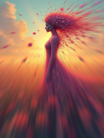 Whispers in the Cosmos Meadows